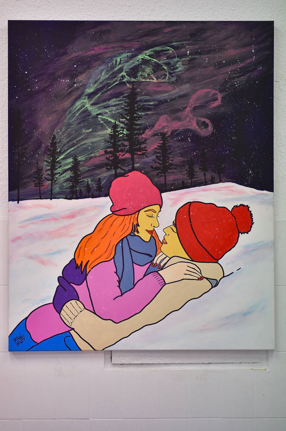 Fotos: El LAC se llena de besos para celebrar el Día de San Valentín