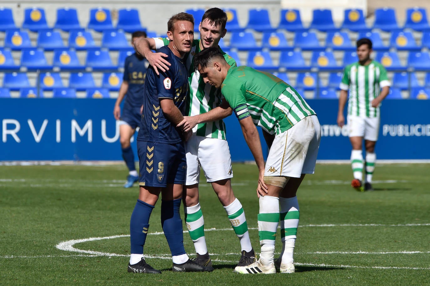 Fotos: El empate entre el UCAM Murcia CF y el Betis, en imágenes