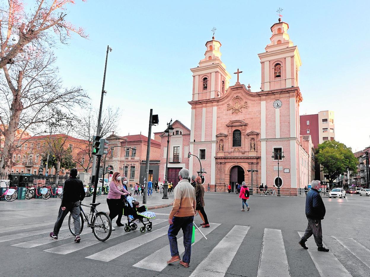 La iglesia arciprestal de Nuestra Señora del Carmen, en la capital murciana, figura en la lista. 