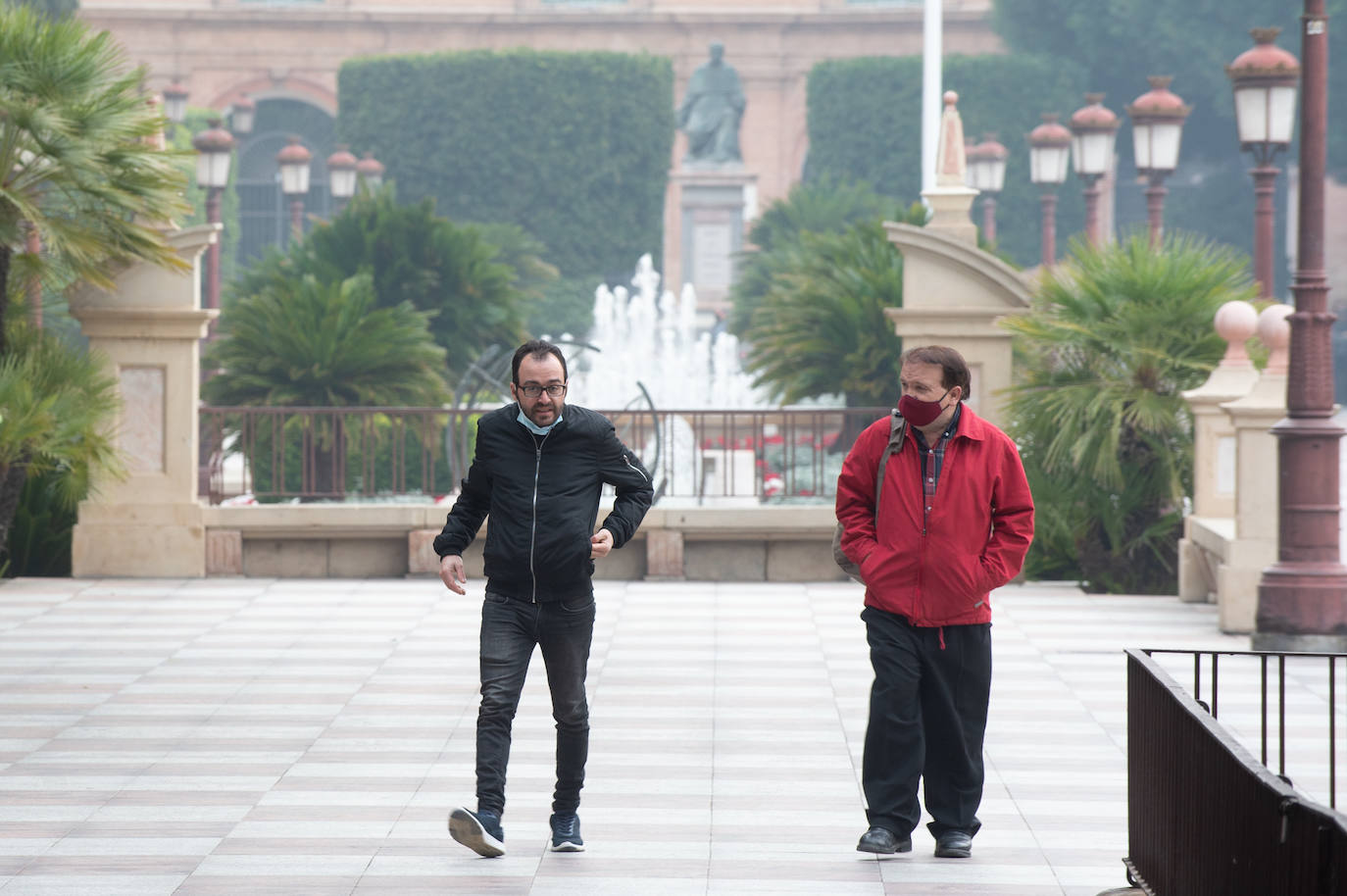 Fotos: Murcia amanece cubierta de niebla