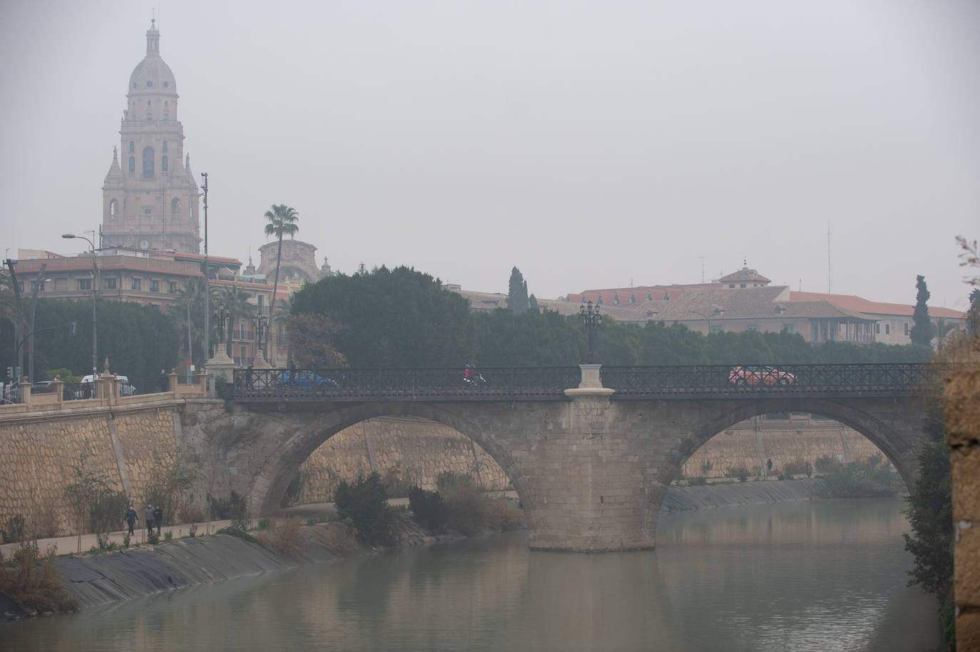 Fotos: Murcia amanece cubierta de niebla