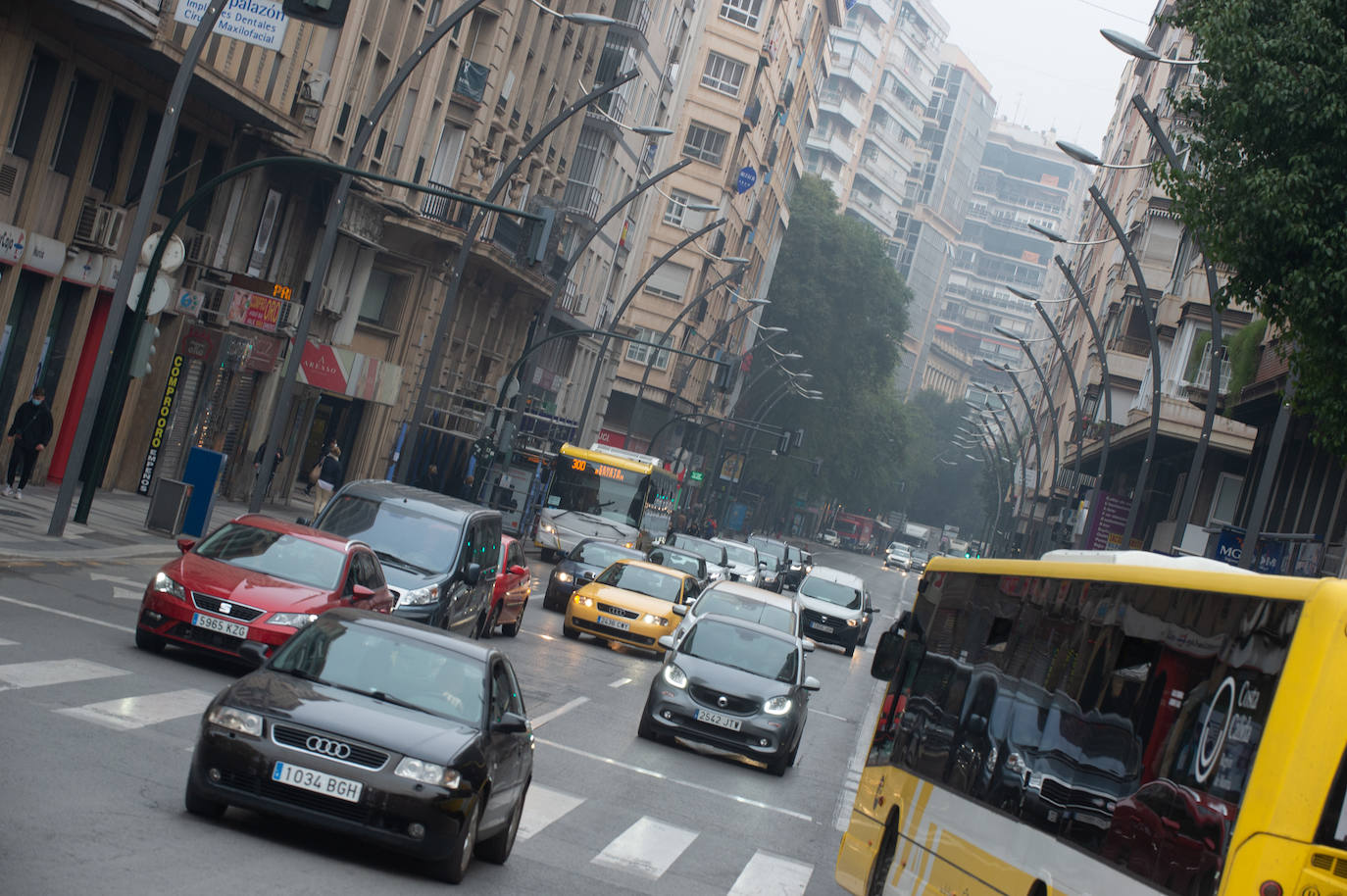 Fotos: Murcia amanece cubierta de niebla