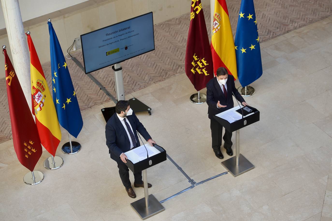 Fotos: Luis Planas visita la Región