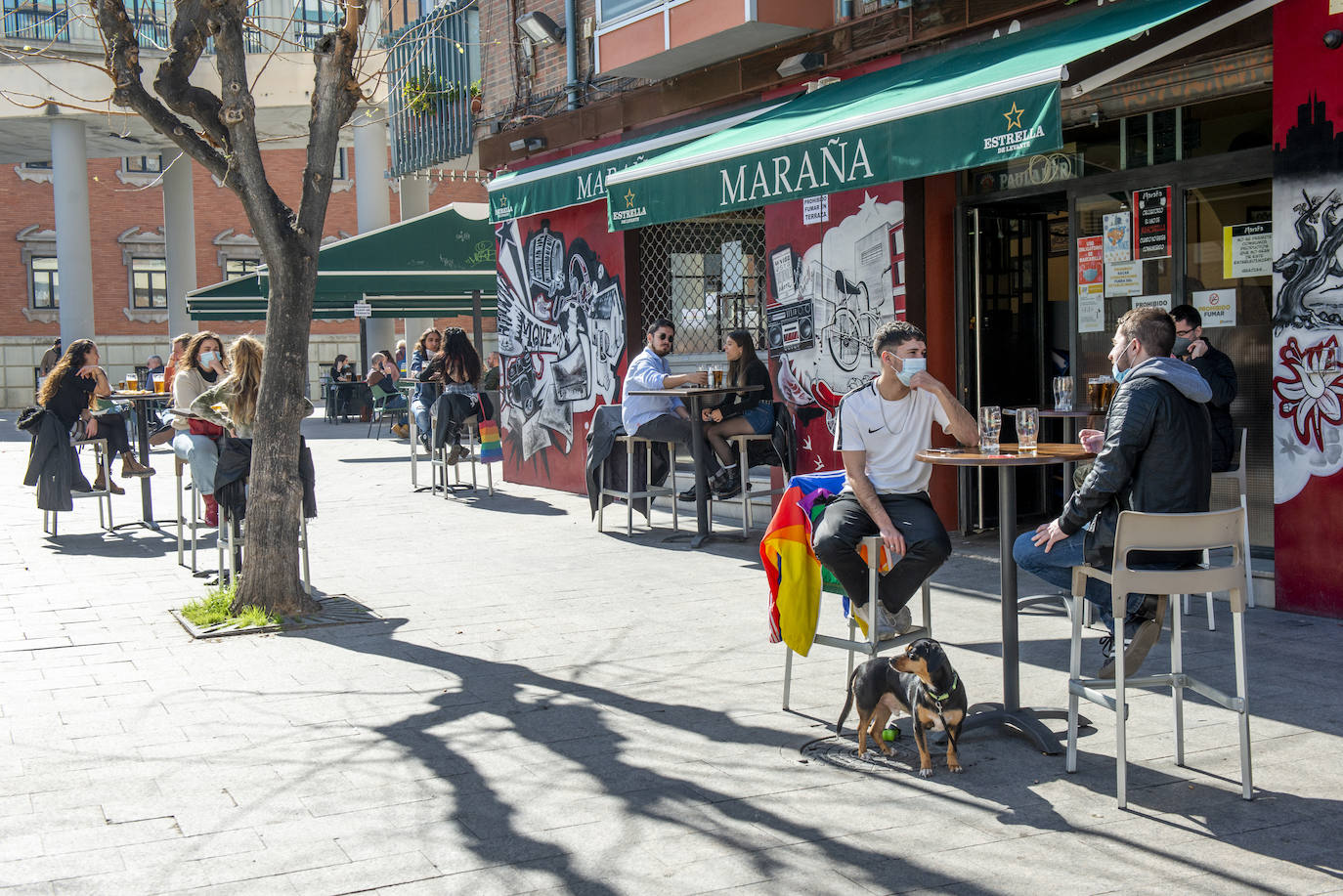 Fotos: Ambiente en las terrazas de Murcia el segundo día de su reapertura