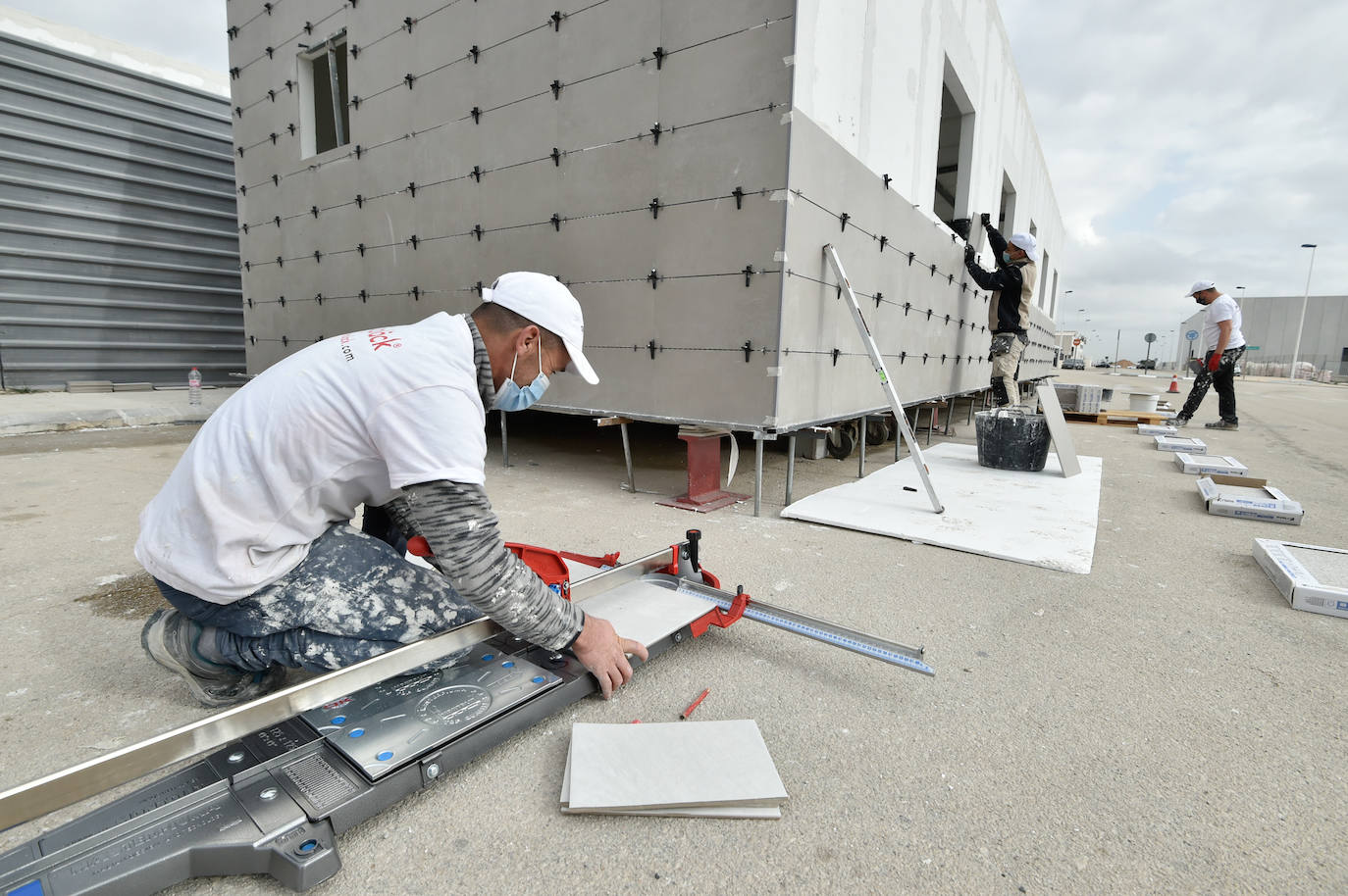 Fotos: Fábrica e instalaciones de Arquitectura Modular en Librilla