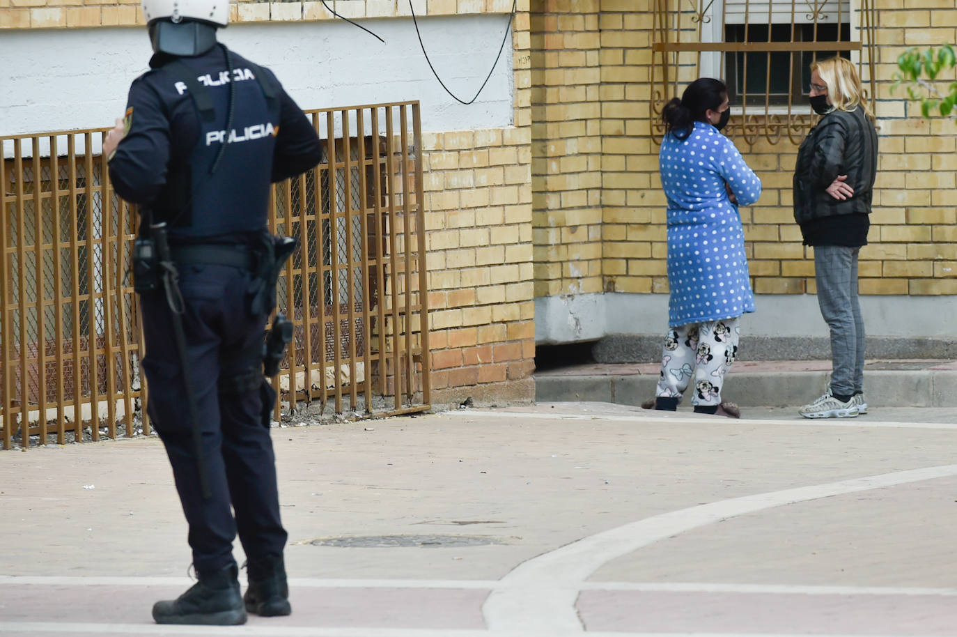 Fotos: Redada en una vivienda de Los Rosales culmina con la incautación de 200 plantas de marihuana