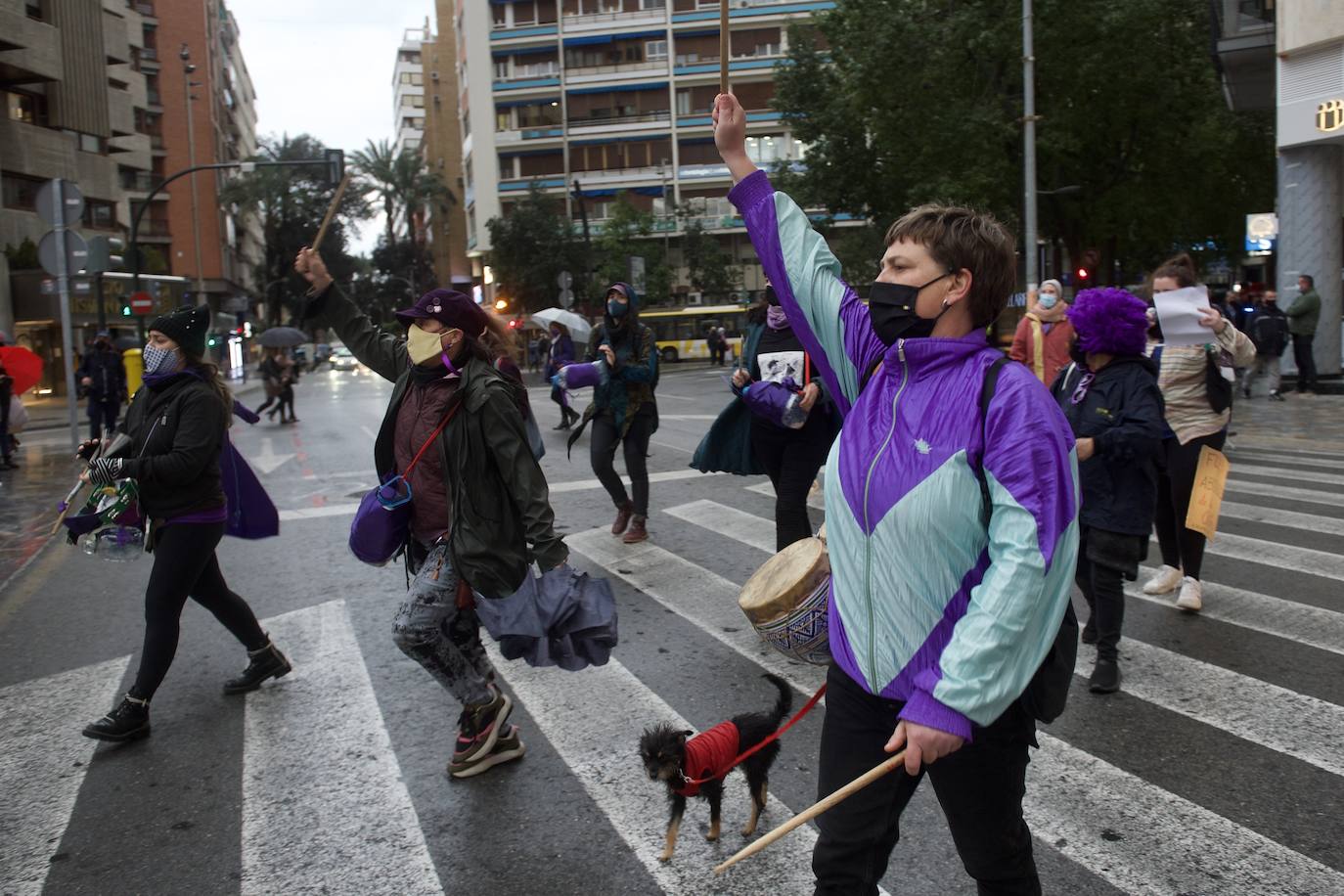 Fotos: Manifestación en Murcia por el Día de la Mujer