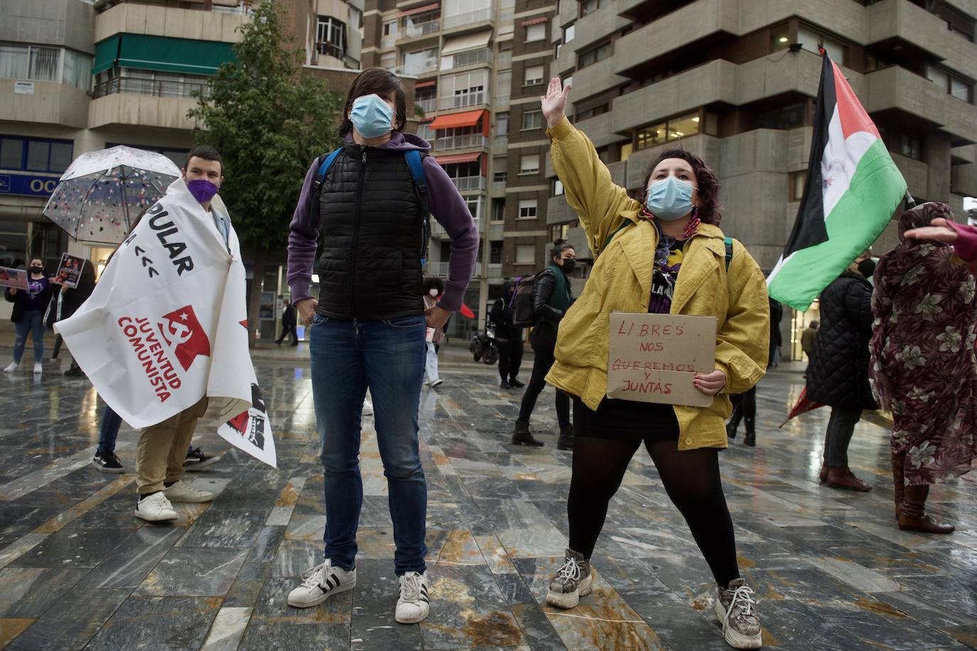 Fotos: Manifestación en Murcia por el Día de la Mujer