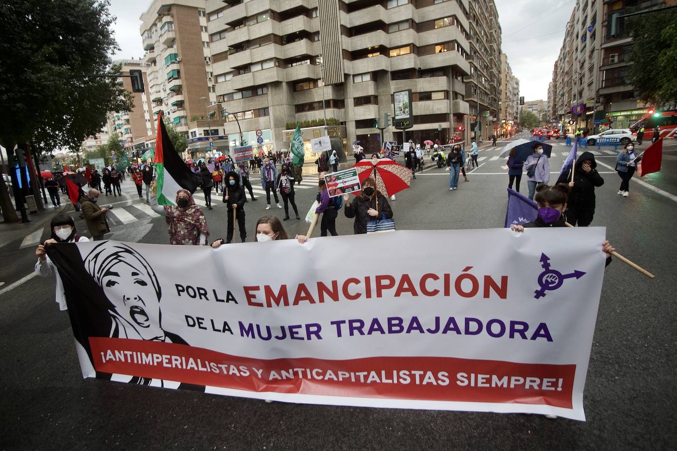 Fotos: Manifestación en Murcia por el Día de la Mujer