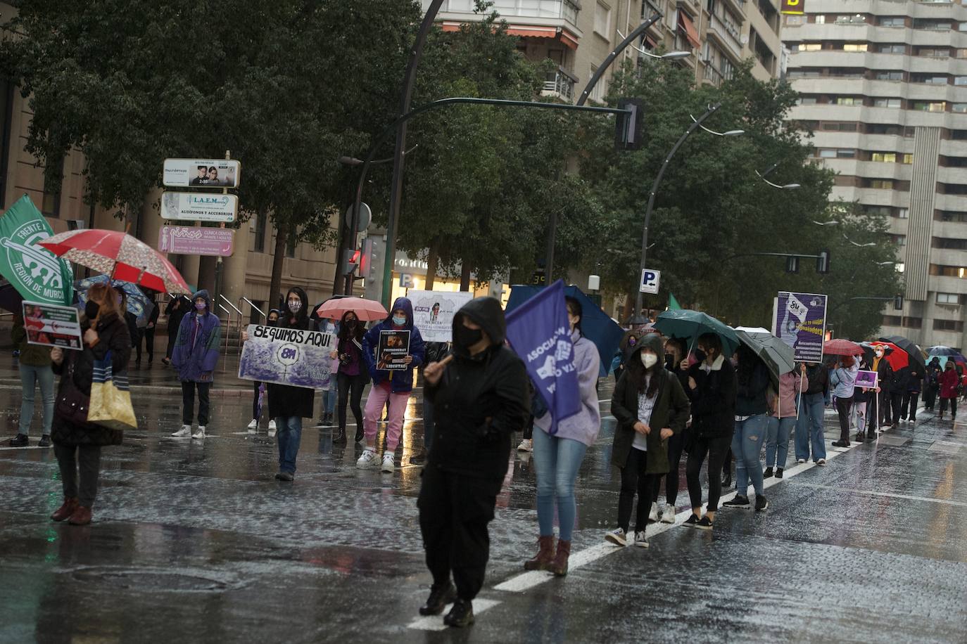 Fotos: Manifestación en Murcia por el Día de la Mujer