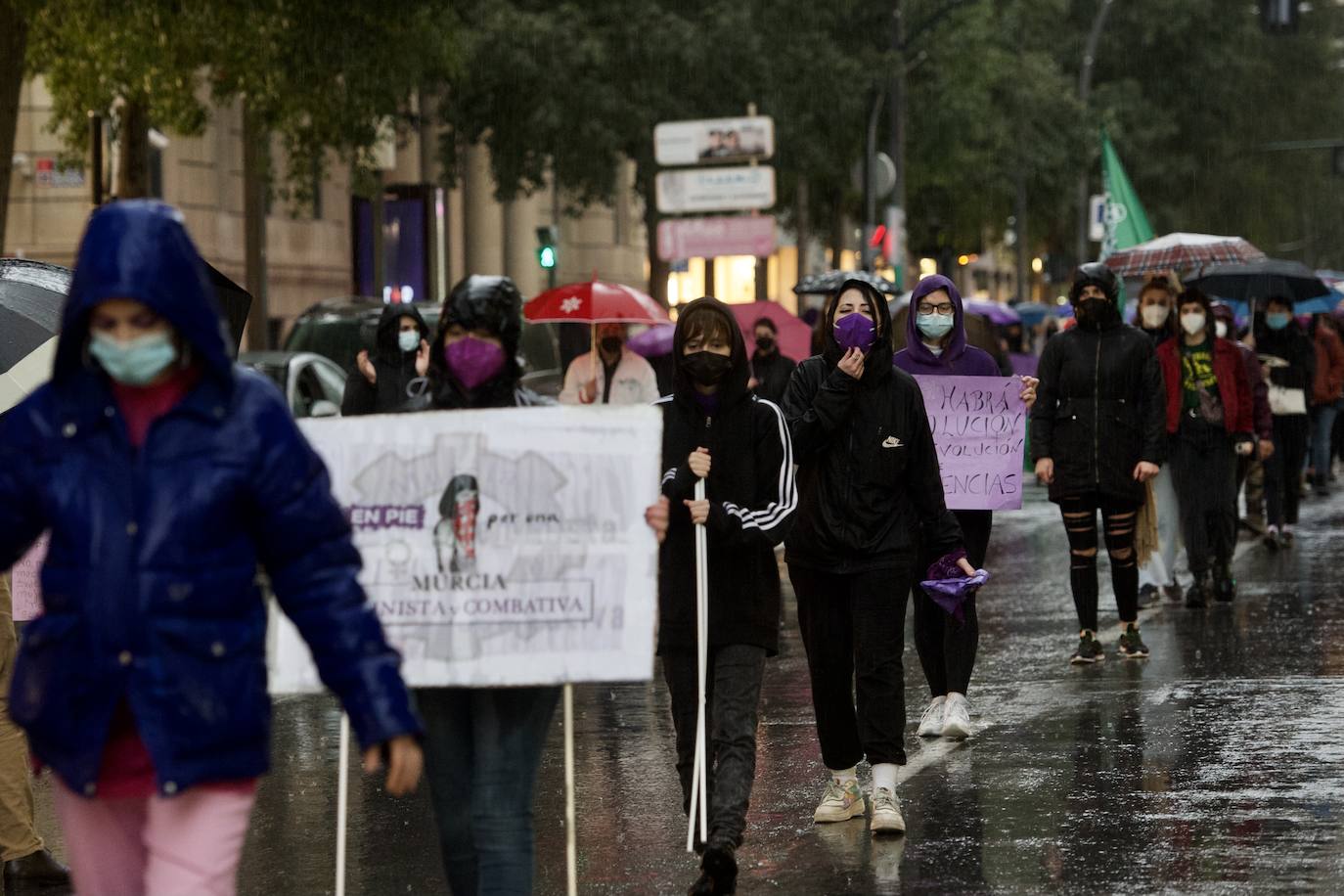 Fotos: Manifestación en Murcia por el Día de la Mujer