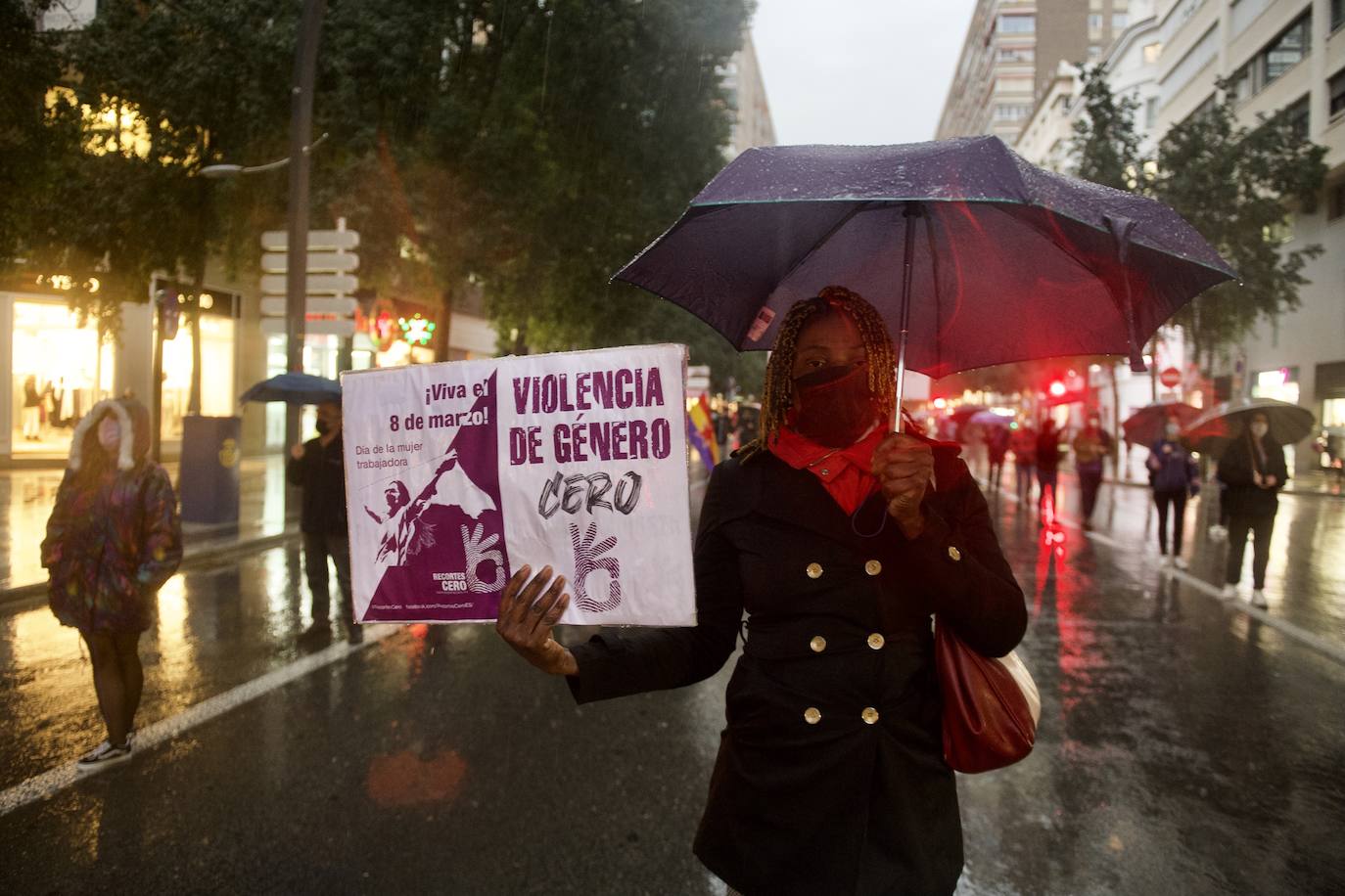 Fotos: Manifestación en Murcia por el Día de la Mujer