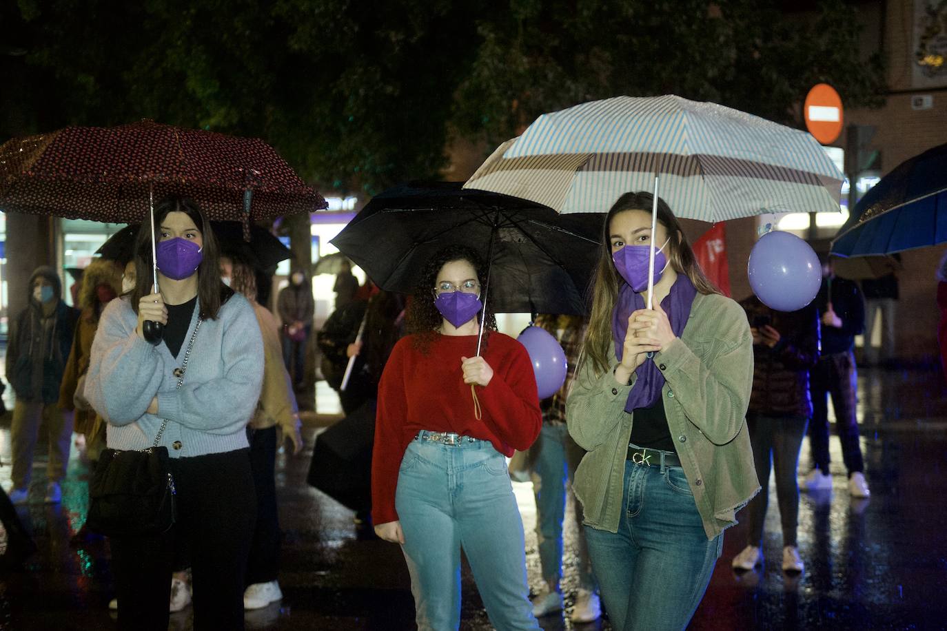 Fotos: Manifestación en Murcia por el Día de la Mujer