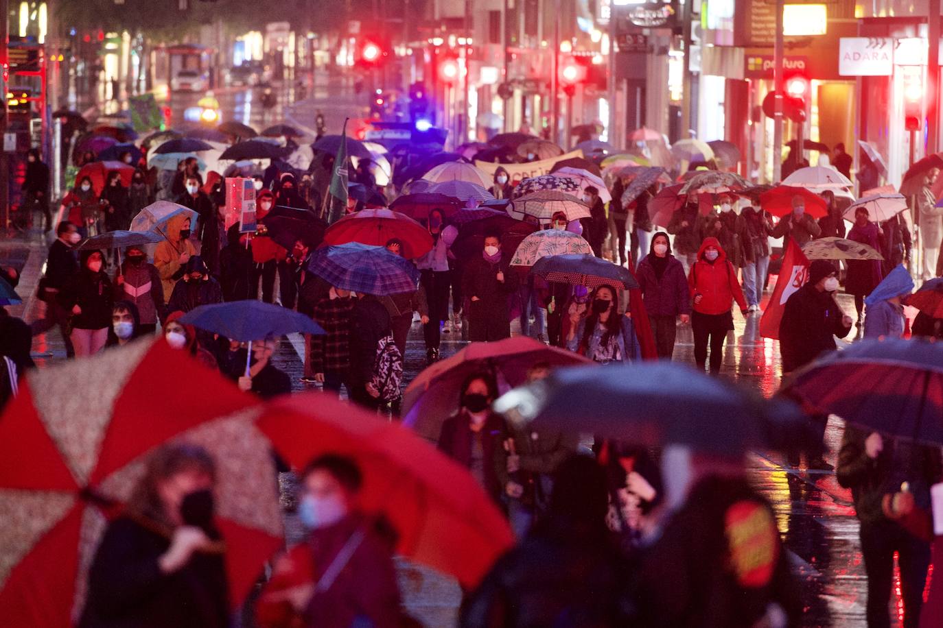 Fotos: Manifestación en Murcia por el Día de la Mujer