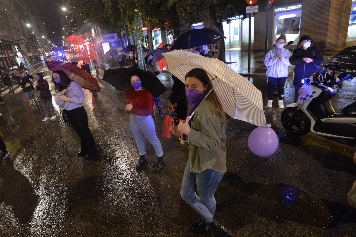 Fotos: Manifestación en Murcia por el Día de la Mujer