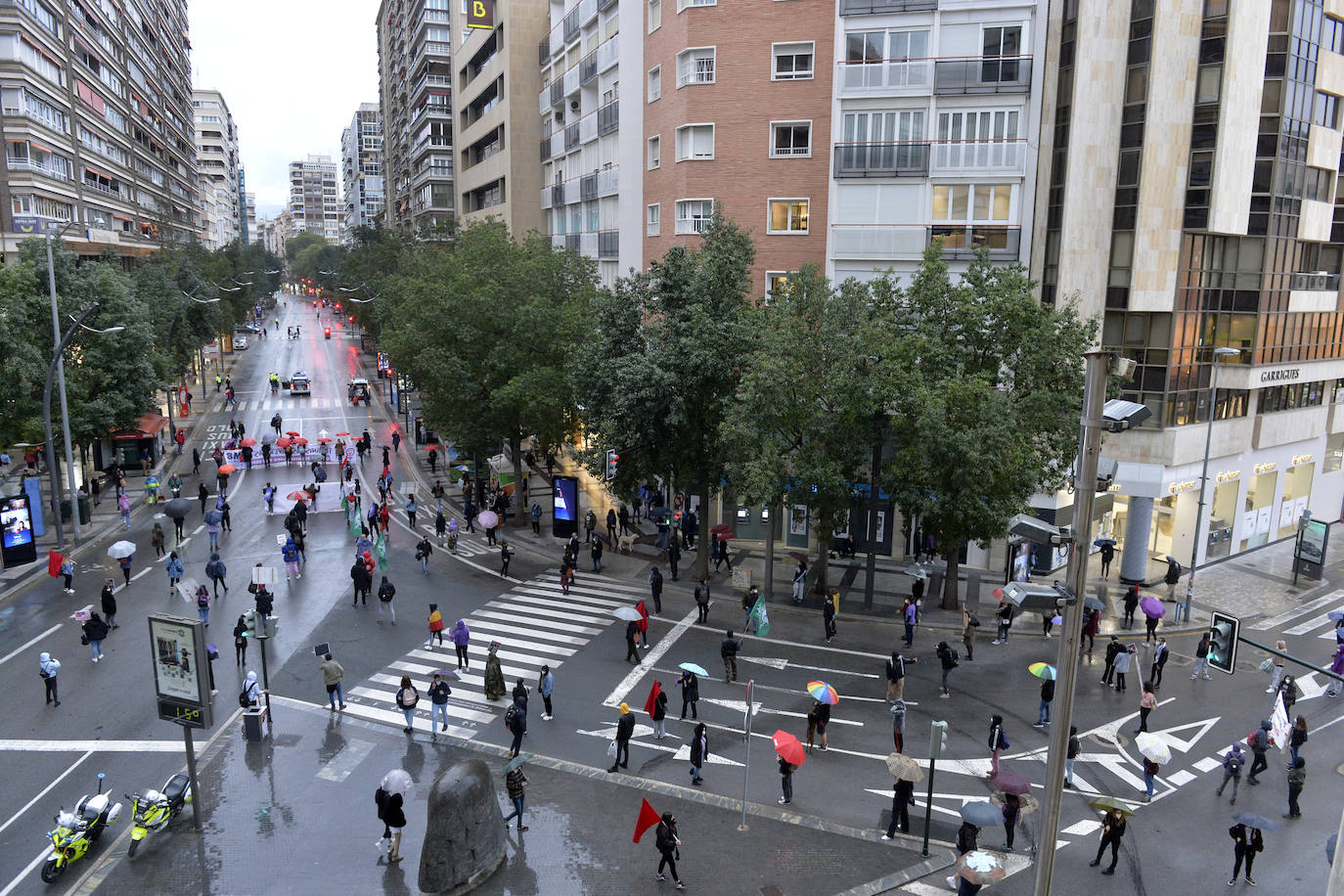 Fotos: Manifestación en Murcia por el Día de la Mujer