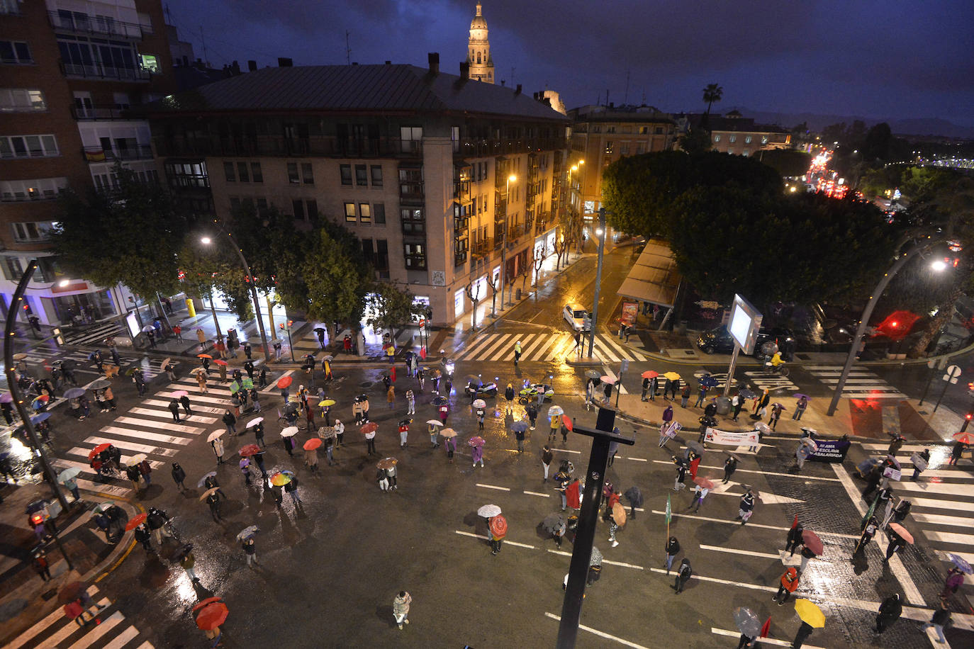 Fotos: Manifestación en Murcia por el Día de la Mujer