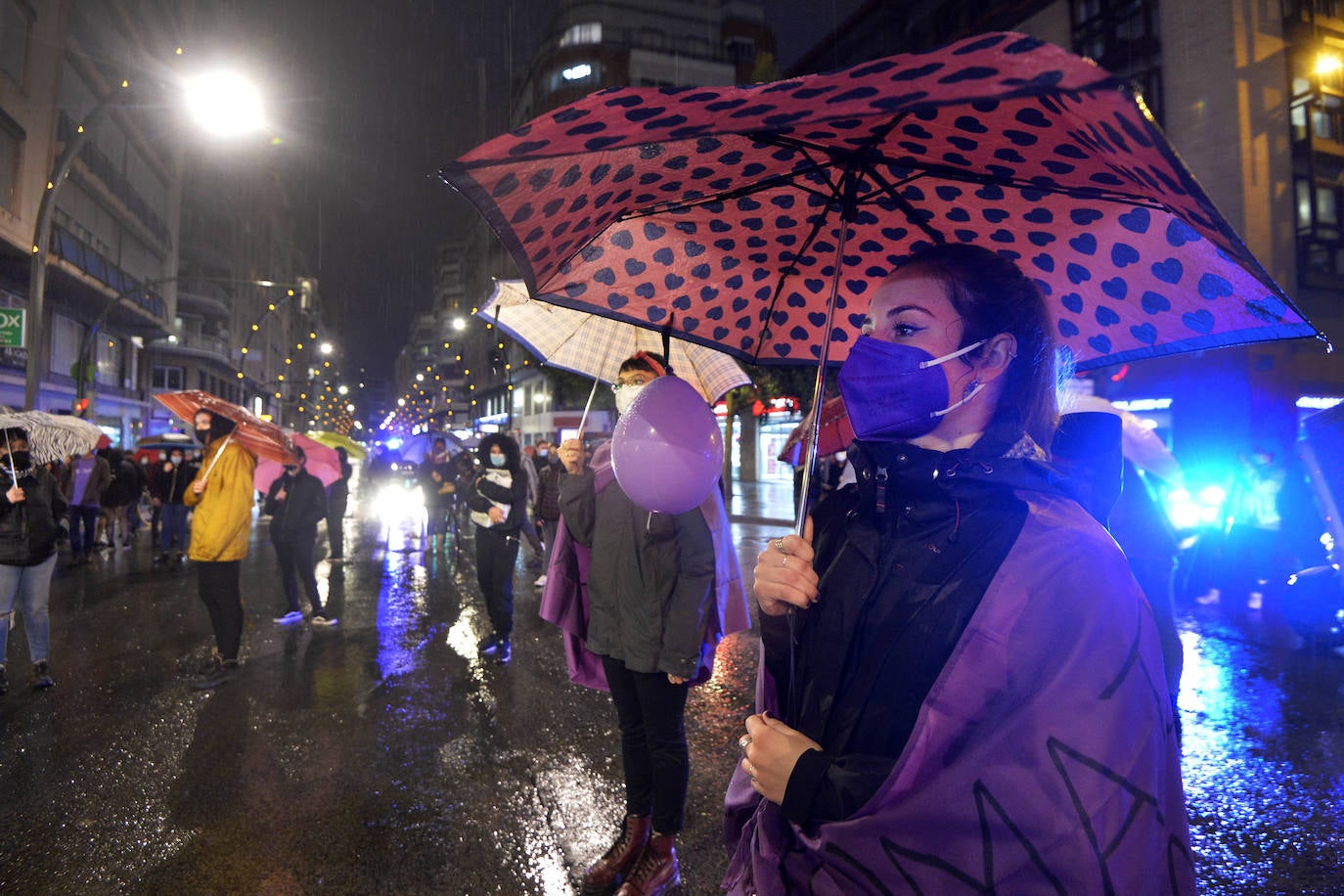 Fotos: Manifestación en Murcia por el Día de la Mujer