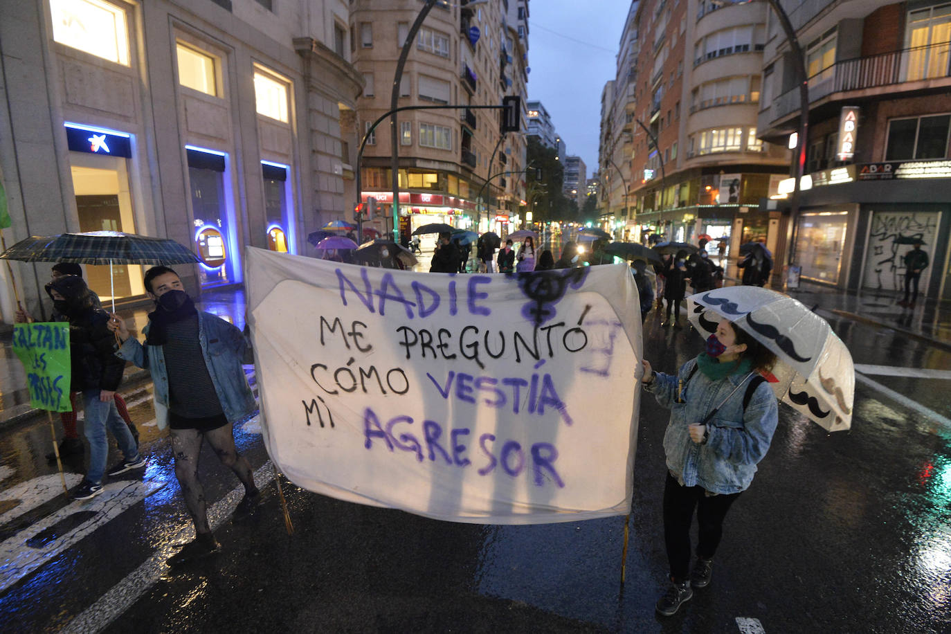 Fotos: Manifestación en Murcia por el Día de la Mujer