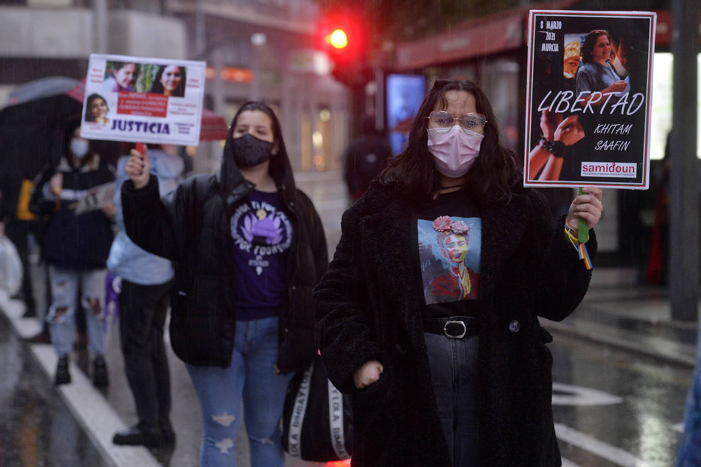 Fotos: Manifestación en Murcia por el Día de la Mujer