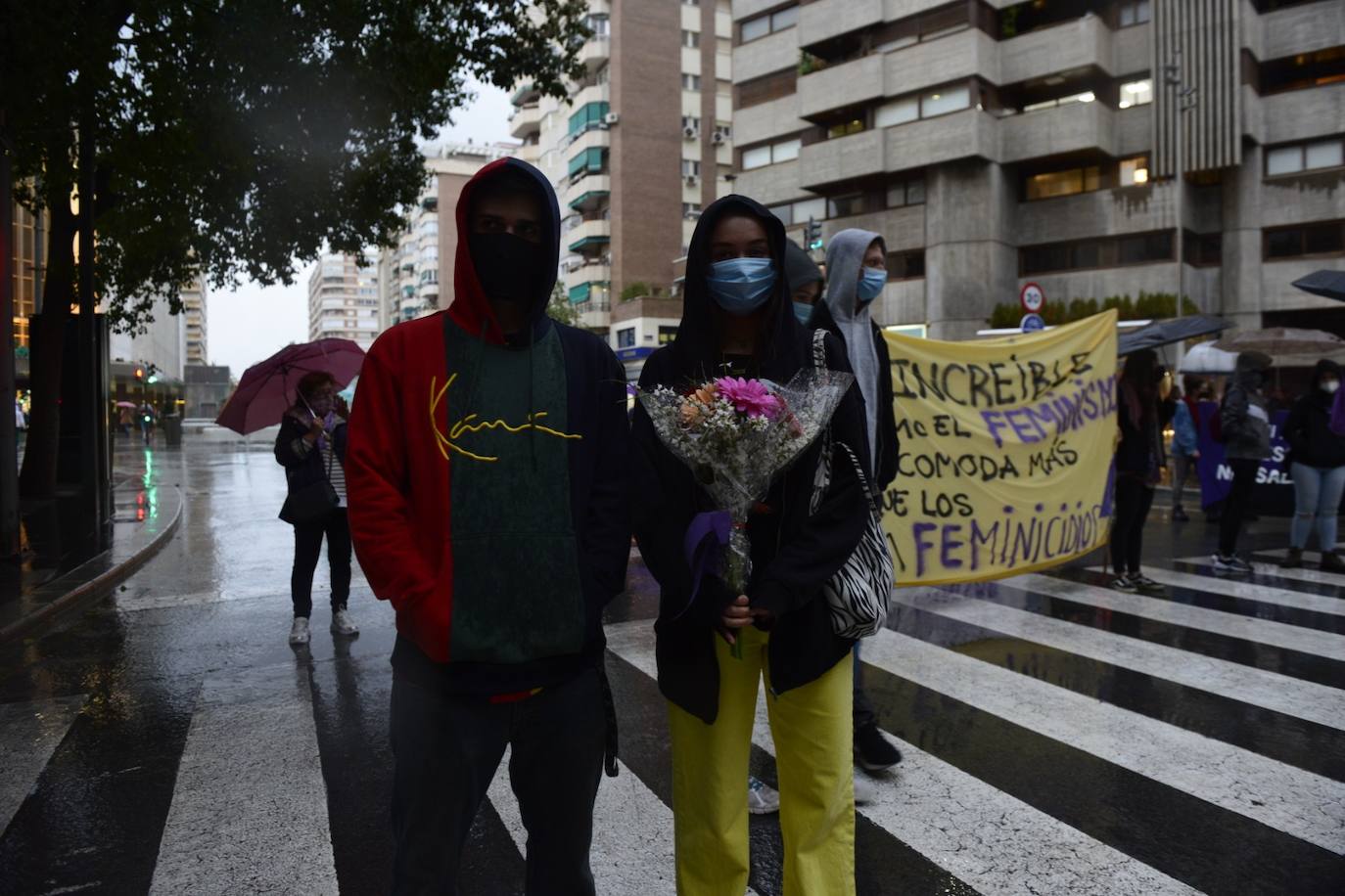 Fotos: Las manifestaciones por el 8-M en Murcia