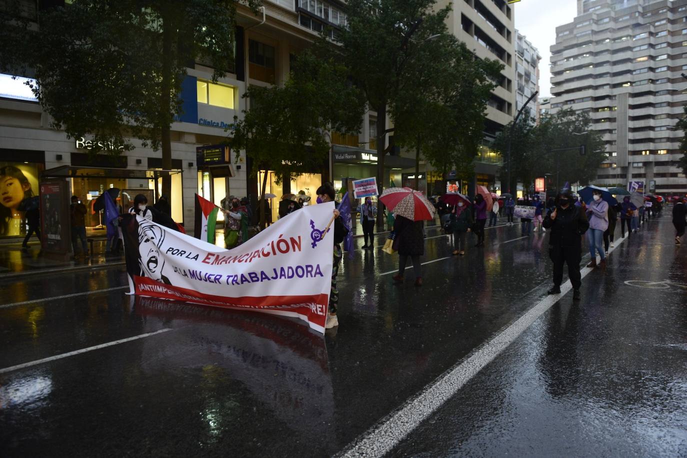 Fotos: Las manifestaciones por el 8-M en Murcia