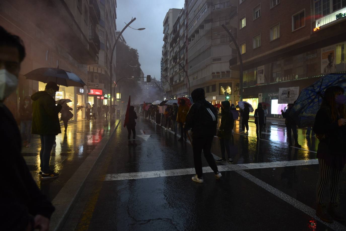 Fotos: Las manifestaciones por el 8-M en Murcia