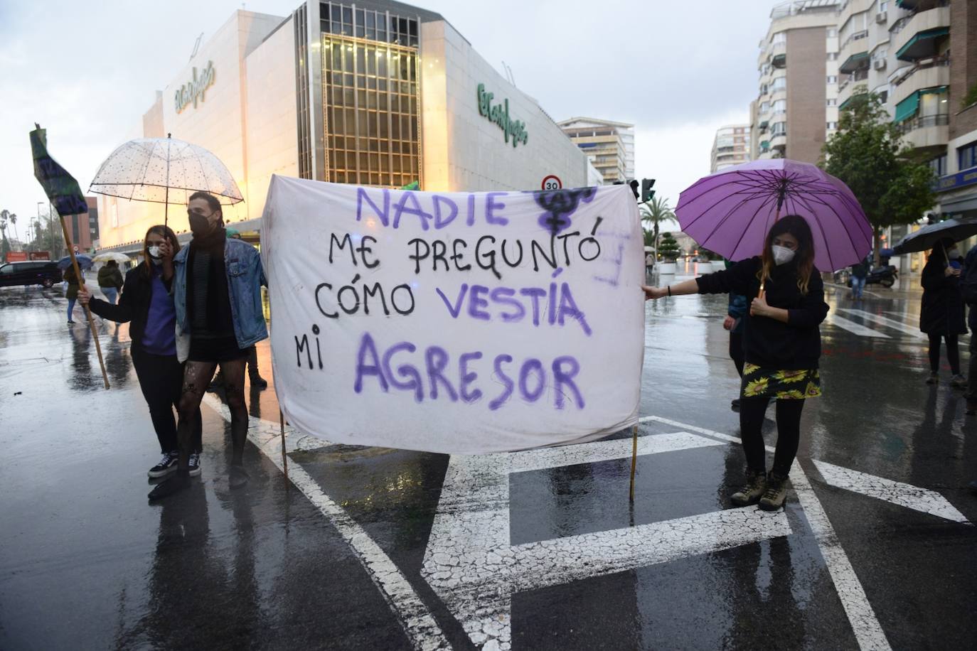 Fotos: Las manifestaciones por el 8-M en Murcia