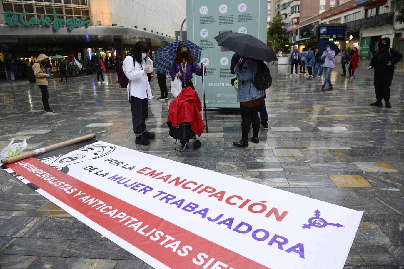 Fotos: Las manifestaciones por el 8-M en Murcia