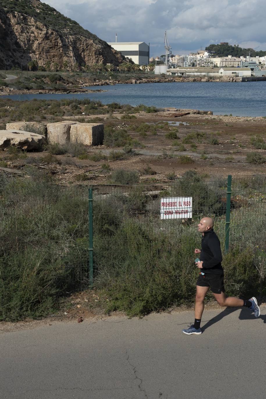 Fotos: Defensa cede el Espalmador para crear zonas de ocio, deportivas y culturales en Cartagena en 2022