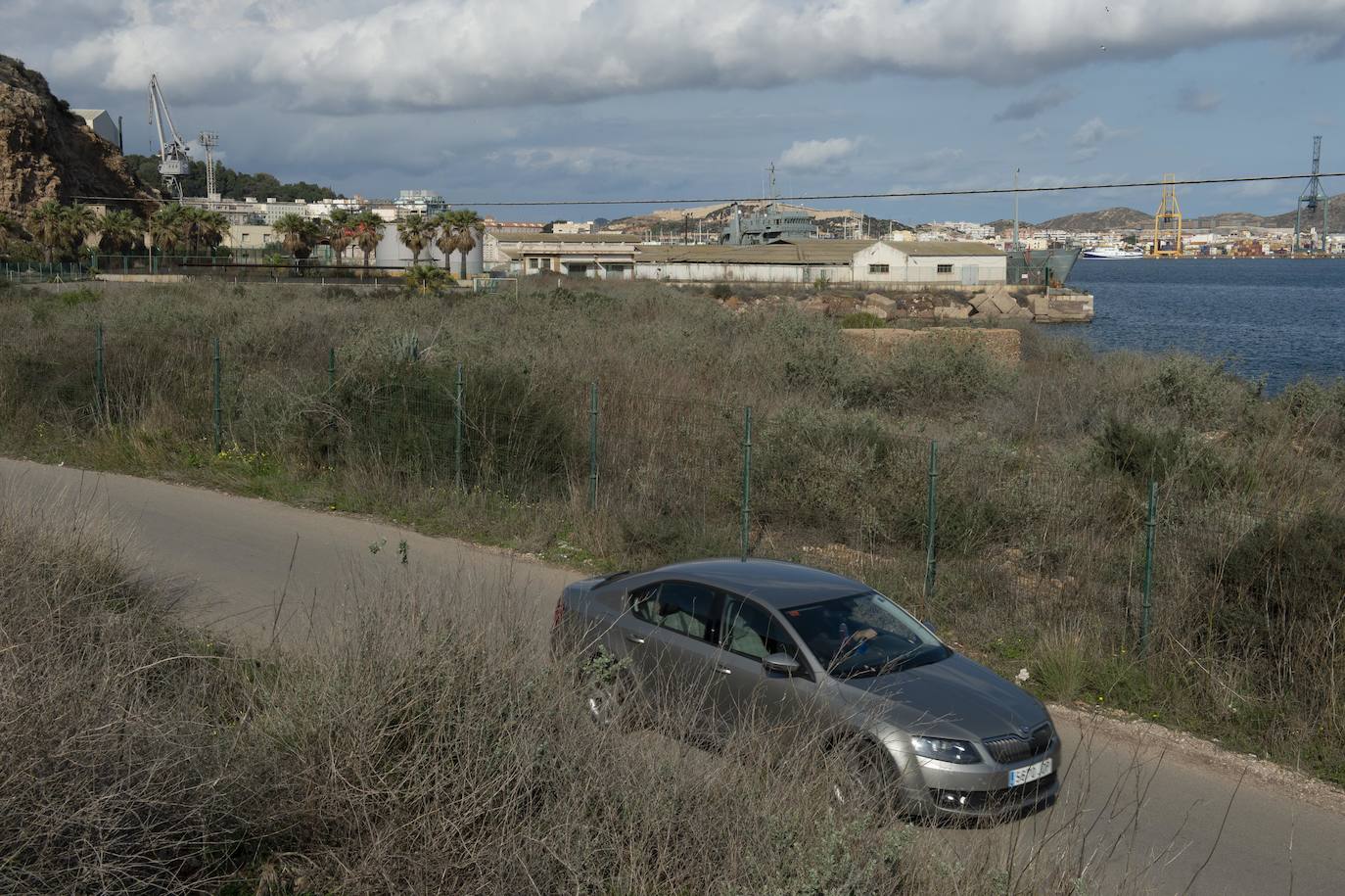 Fotos: Defensa cede el Espalmador para crear zonas de ocio, deportivas y culturales en Cartagena en 2022