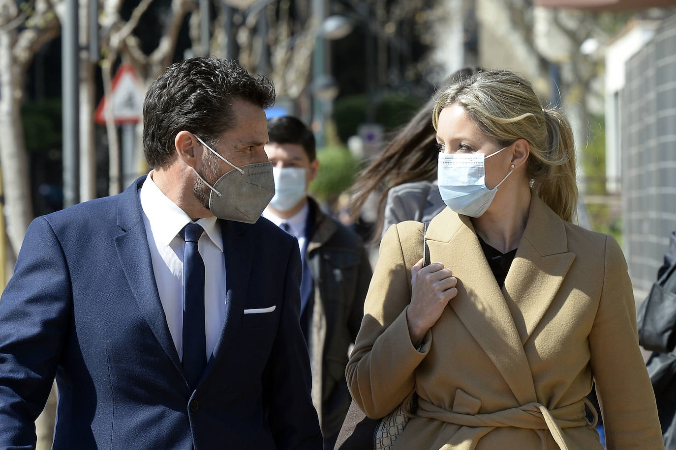 Fotos: Ana Martínez Vidal explica la moción de censura presentada junto al PSOE