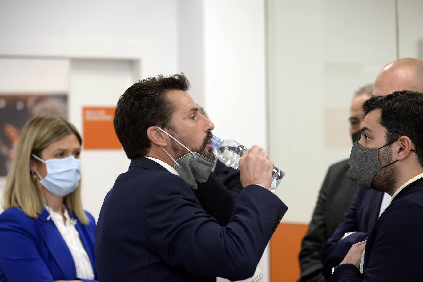 Fotos: Ana Martínez Vidal explica la moción de censura presentada junto al PSOE