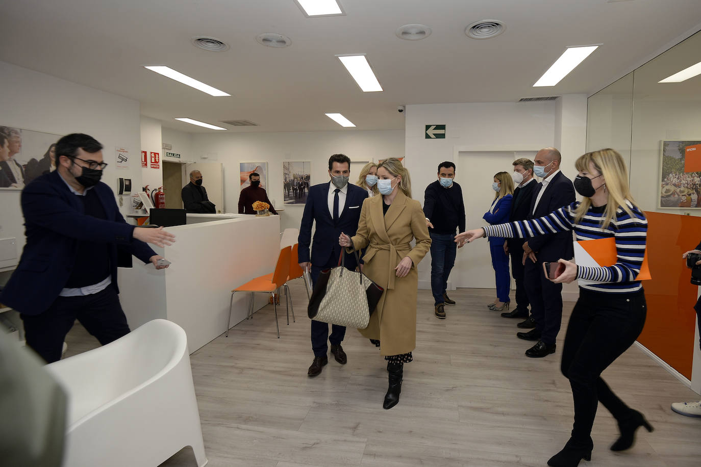 Fotos: Ana Martínez Vidal explica la moción de censura presentada junto al PSOE