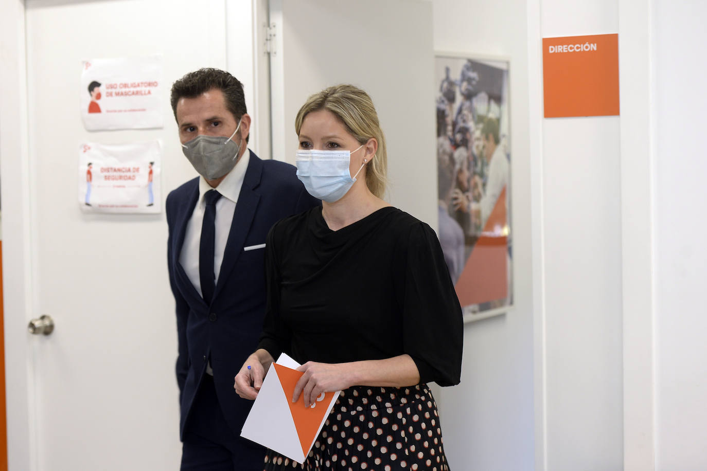 Fotos: Ana Martínez Vidal explica la moción de censura presentada junto al PSOE