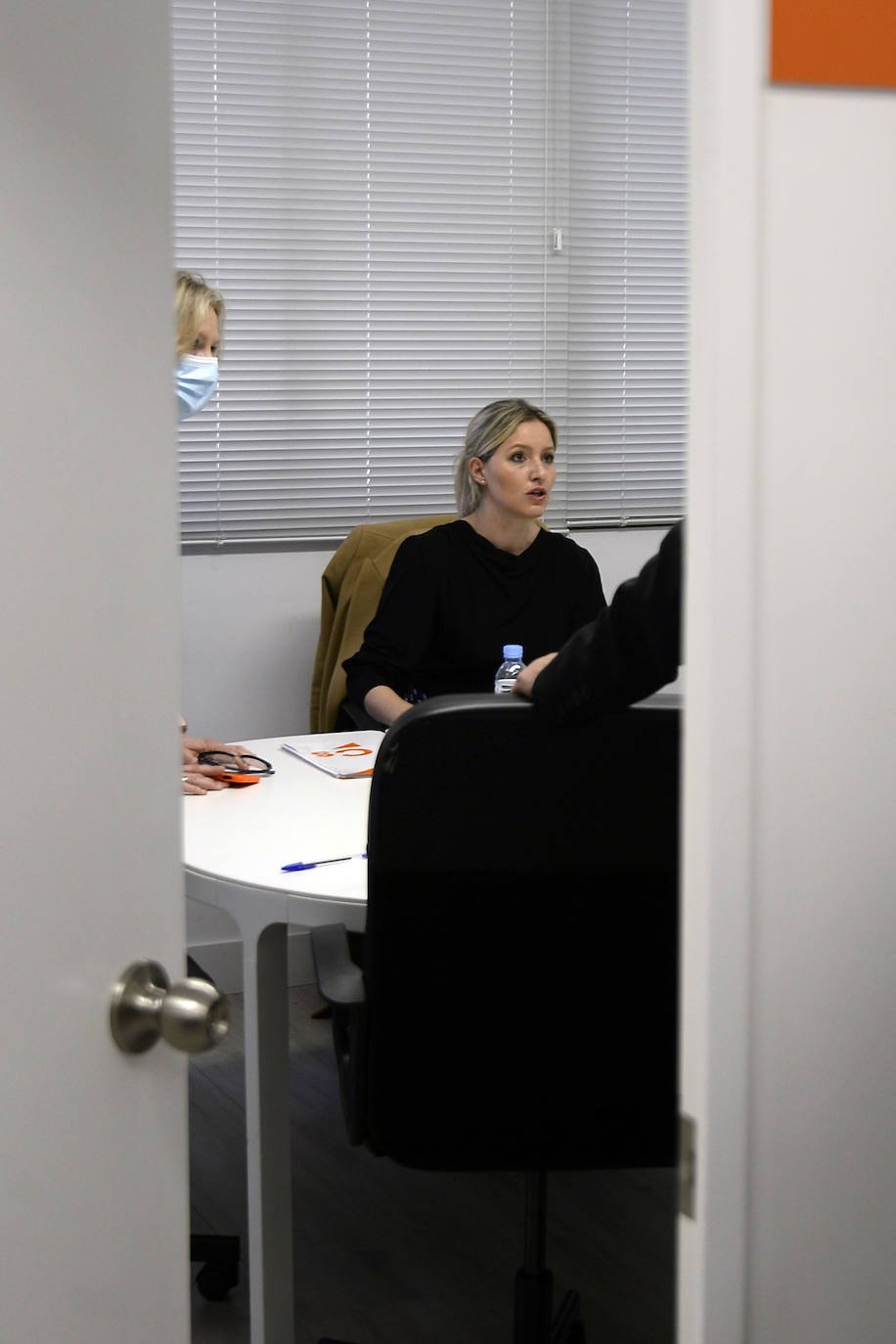 Fotos: Ana Martínez Vidal explica la moción de censura presentada junto al PSOE