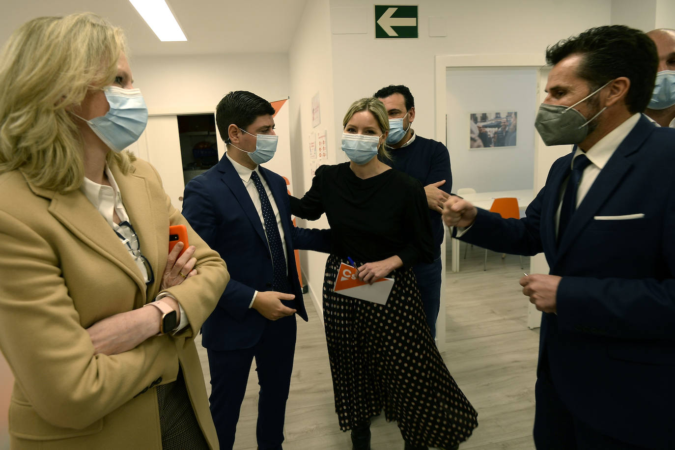 Fotos: Ana Martínez Vidal explica la moción de censura presentada junto al PSOE