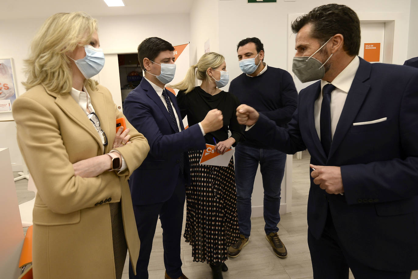 Fotos: Ana Martínez Vidal explica la moción de censura presentada junto al PSOE