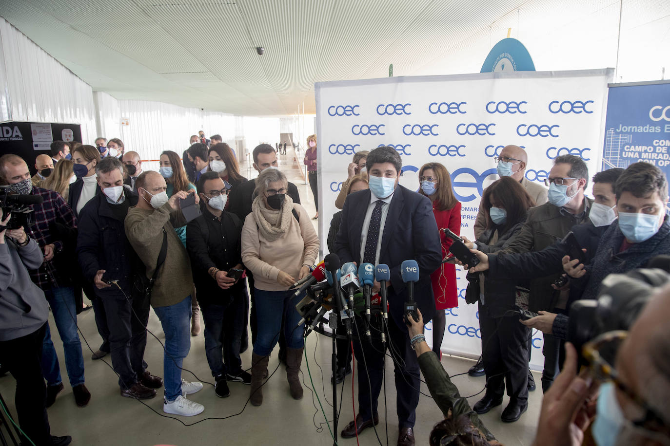 Fotos: COEC avisa de que sin AVE ni Corredor la economía comarcal se ralentizará