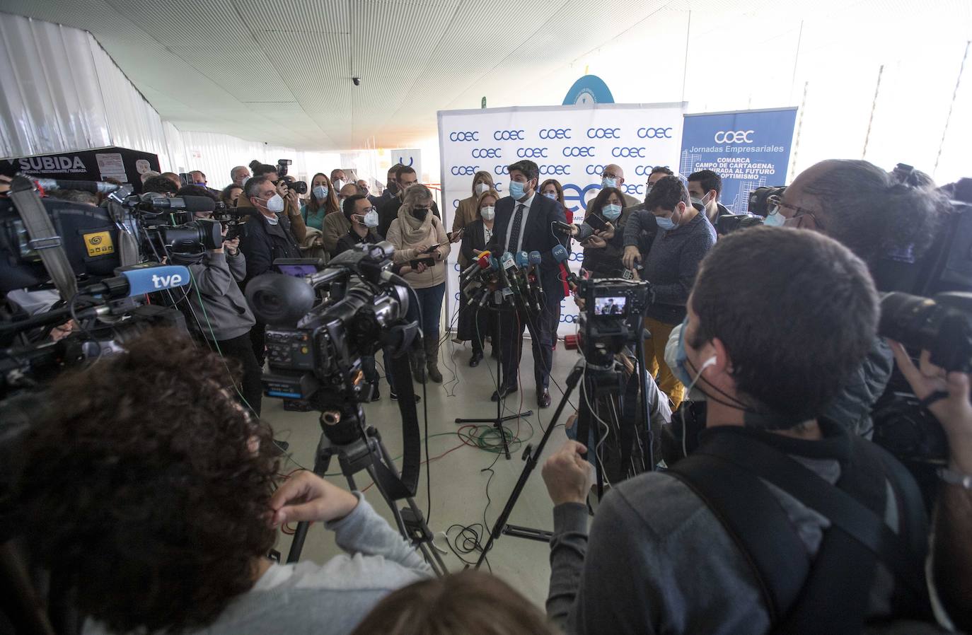 Fotos: COEC avisa de que sin AVE ni Corredor la economía comarcal se ralentizará