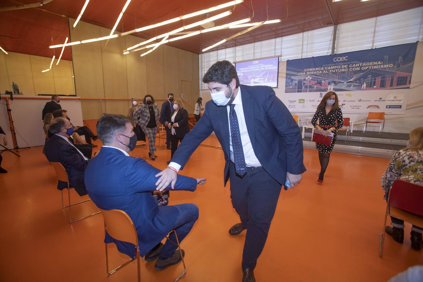 Fotos: COEC avisa de que sin AVE ni Corredor la economía comarcal se ralentizará