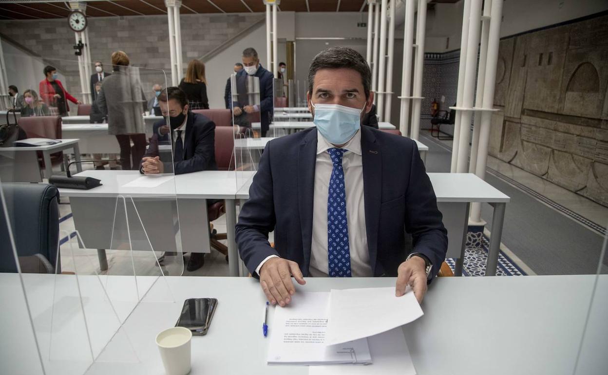 El consejero de Agua, Agricultura, Ganadería, Pesca y Medio Ambiente, Antonio Luengo, en una imagen de archivo.