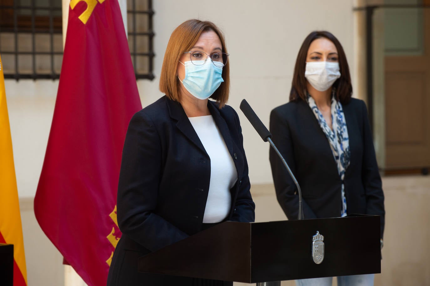 Fotos: Miras y Franco explican el acuerdo alcanzado para desactivar la moción de censura presentada por Ciudadanos y PSOE