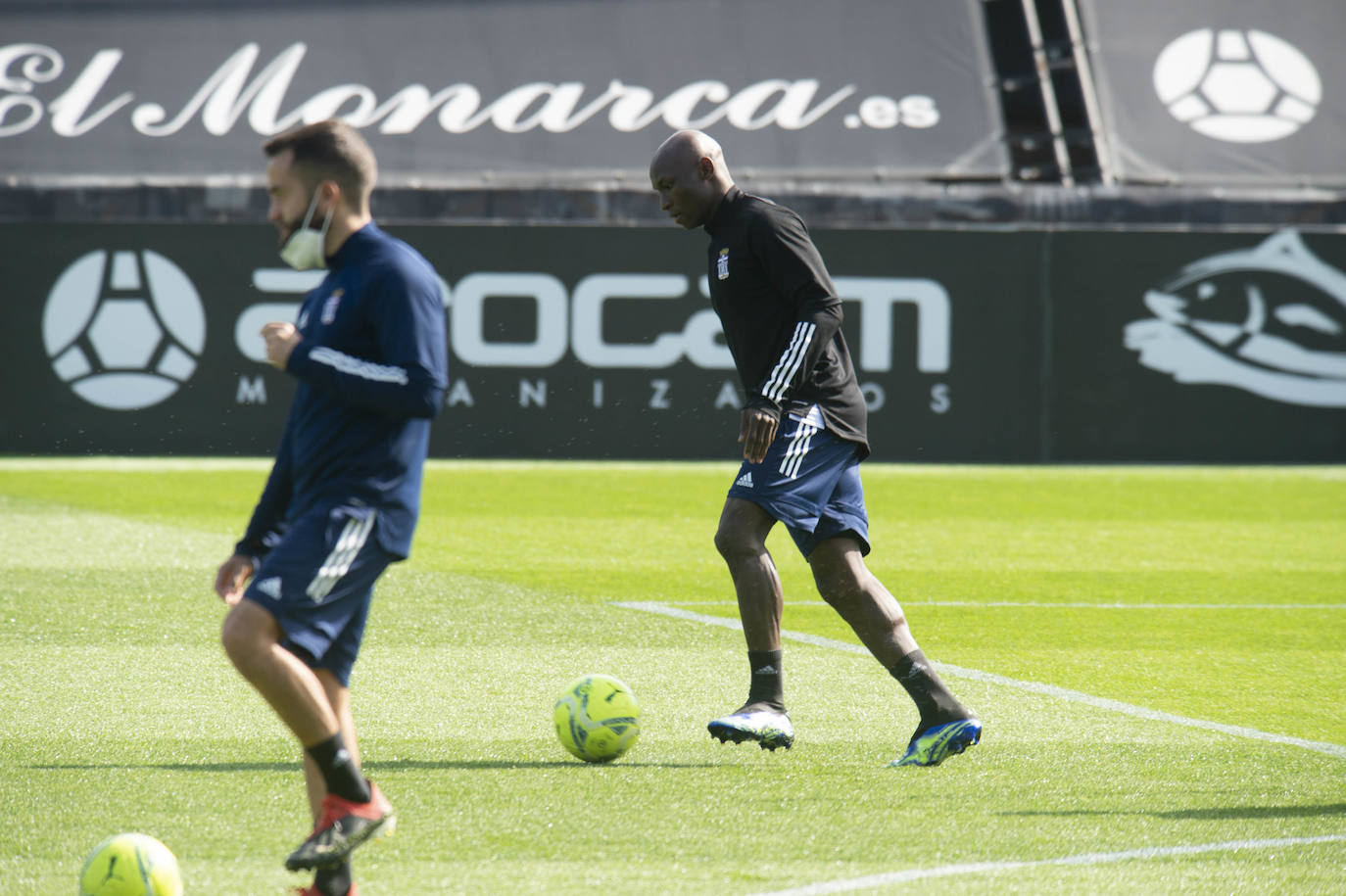Fotos: El Cartagena se entrena para enfrentarse a la Ponferradina