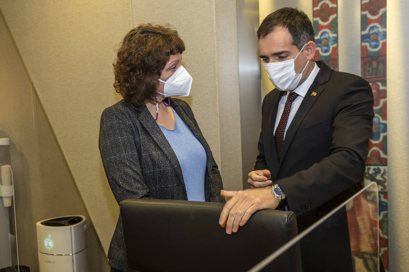 Fotos: Junta de Portavoces en la Asamblea regional, este lunes