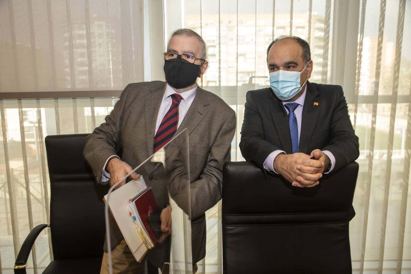 Fotos: Junta de Portavoces en la Asamblea regional, este lunes