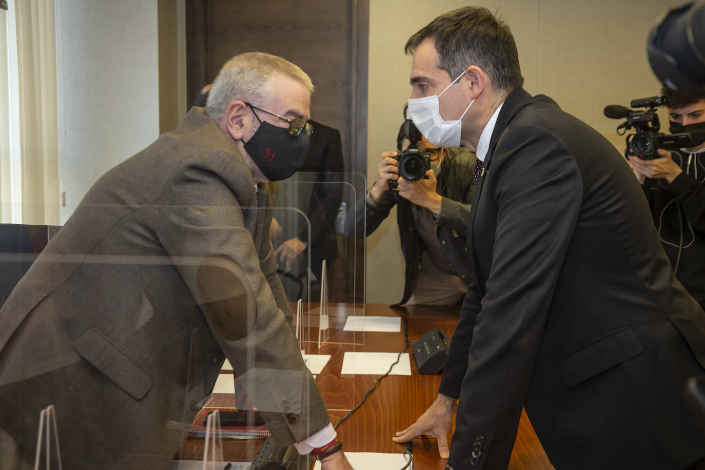 Fotos: Junta de Portavoces en la Asamblea regional, este lunes