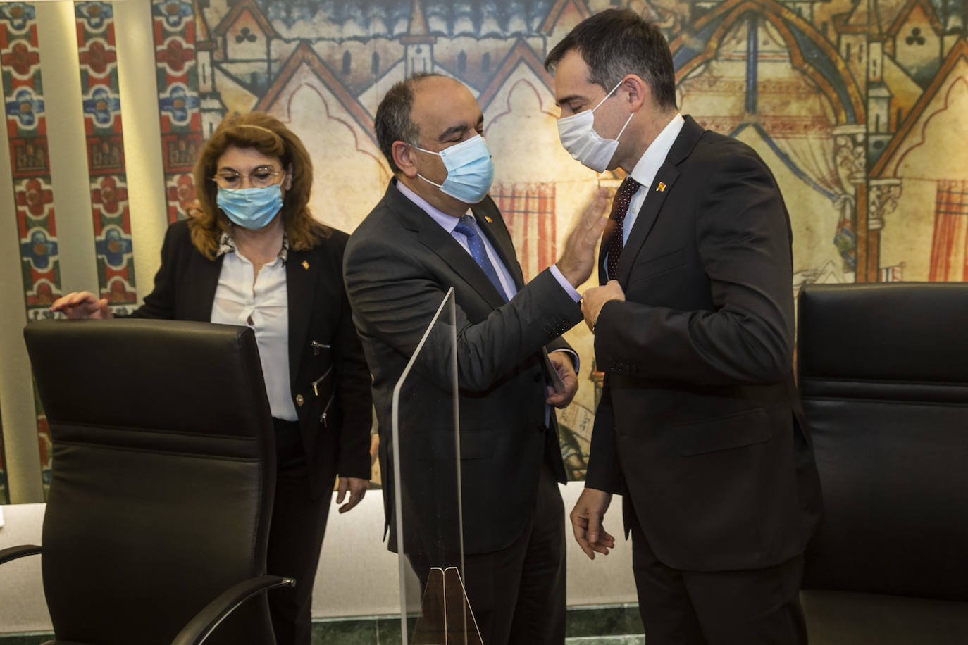 Fotos: Junta de Portavoces en la Asamblea regional, este lunes