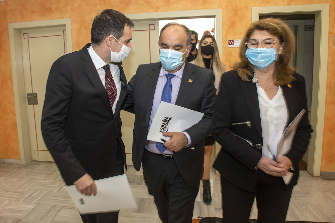 Fotos: Junta de Portavoces en la Asamblea regional, este lunes