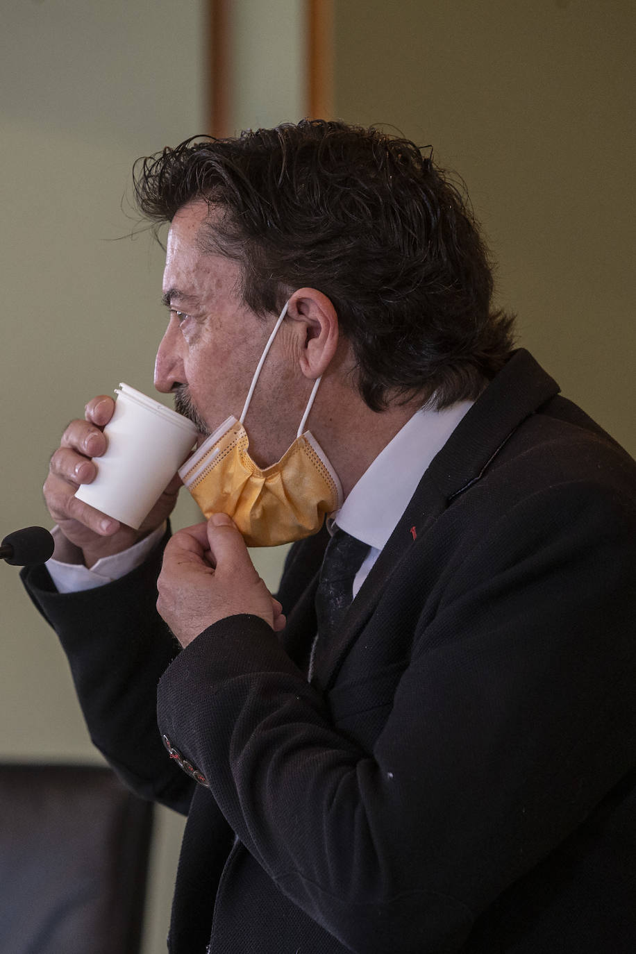 Fotos: Junta de Portavoces en la Asamblea regional, este lunes